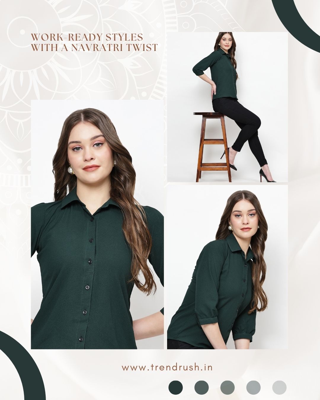 Celebrate the 9 Colors of Navratri with TrendRush