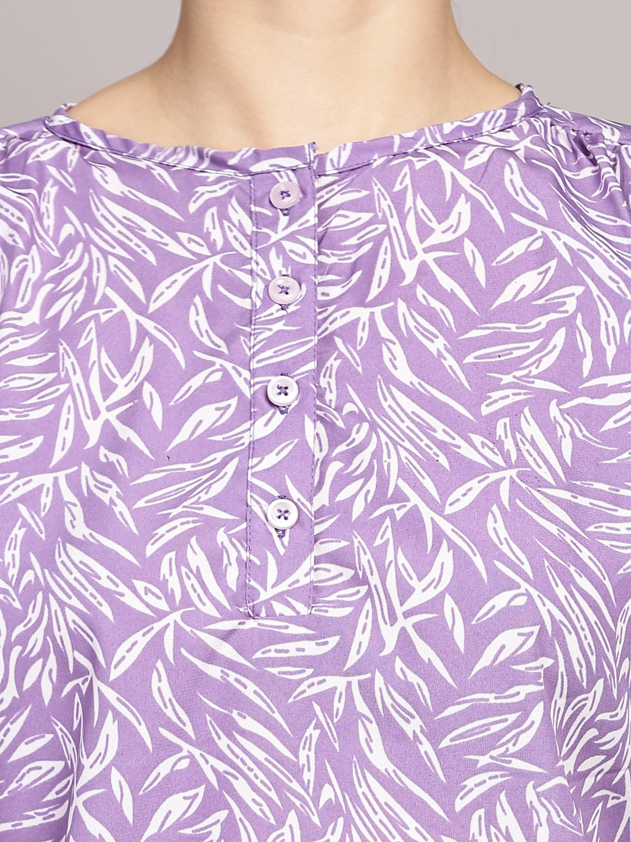 Polka Printed Casual Top