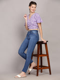 V-Neck Wrap Crop Top